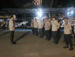 Kapolsek Metro Menteng Pimpin Apel Rayonisasi Antisipasi Wilayah Menteng Dan Sekitarnya