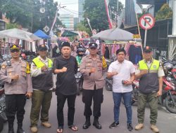 Polsek Senen Memonitoring Kegiatan Penutupan Pengajian Rutin Di Islamic Center Kwitang Menjelang Bulan Puasa