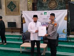 Kapolsek Metro Menteng Menghadiri Giat Tarhib Ramadhan Di Masjid Agung Sunda Kelapa