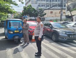 Pengaturan Arus Lalu-lintas Pagi Hari Di Sawah Besar