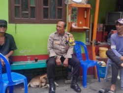 Bhabinkamtibmas Kelurahan Gambir Perkuat Sinergi dengan Tokoh Masyarakat untuk Ciptakan Lingkungan Aman