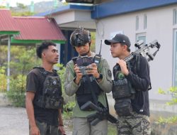 Jaga Stabilitas Keamanan, Satgas Ops Damai Cartenz 2025 Pantau Yalimo dari Udara