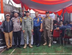 Bhabinkamtibmas Pegangsaan Menghadiri Giat Reses Anggota DPRD DKI Jakarta Di Lapangan Rt 02 Rw 01 Cikini Kramat