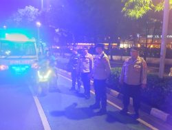 Di Kawasan Bundaran HI Patroli Cipta Kondisi Menteng Pemantauan Kerawanan Malam Hari