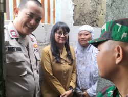 Bhabinkamtibmas Menteng Bersama Tiga Pilar Pengecekan Laporan Warga Di Menteng Tenggulun