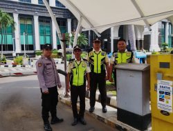 Unit Samapta Lakukan Sambang Dialogis Di Kantor Pemerintahan