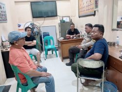 Jelang Ramadhan Bhabinkamtibmas Karang Anyar Sambangi Pos Satkamling