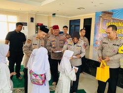 Polres Metro Jakarta Pusat Gelar Santunan untuk Anak Yatim Piatu