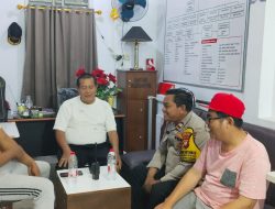 Pererat Silaturahmi, Bhabinkamtibmas Kelurahan Kemayoran Sambangi Kantor Sekertariat Rw.10