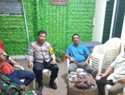 Bhabinkamtibmas dan Babinsa Tanah Tinggi, Sambang Dialogis dan Silahturahmi dengan Tokoh Masyarakat