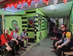 Bhabinkamtibmas Kampung Rawa Lakukan Patroli, Imbau Warga Agar Ciptakan Lingkungan Aman