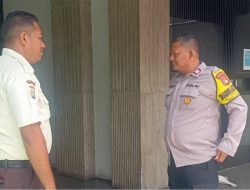Bhabinkamtibmas Kebon Kelapa Jalin Sinergi dengan Keamanan Kantor di Pecenongan