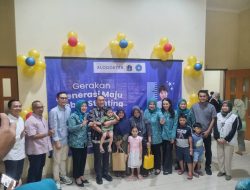 Bhabinkamtibmas Bersama Tiga Pilar Karet Tengsin Hadiri Giat Screening Kesehatan Dan Tumbuh Kembang Balita