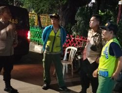 Bhabinkamtibmas Kelurahan Kebon Kosong Bersama Unit Samapta Sambangi Pos Kamling Rw.02