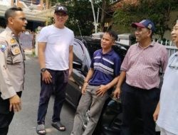 Bhabinkamtibmas Cempaka Putih Timur Sampaikan Imbauan Kamitibmas Ke Warga