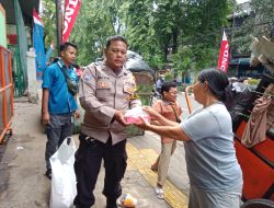 Kepedulian Polsek Sawah Besar Bersama Tokoh Masyarakat Kepada Warga