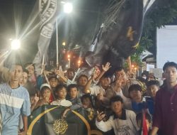 Bhabinkamtibmas Petamburan Monitoring Pawai Obor Menyambut Ramadhan 1446 H/2025 M Warga RT 13/14 RW 05