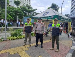 Kapolsubsektor Sarinah Antisipasi Giat Car Free Day Di Simpang Sarinah