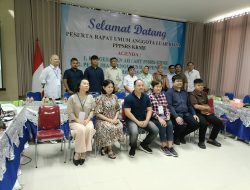 Pengawasan Bhabinkamtibmas Dalam Rapat Umum Luar Biasa di Apartemen Edelweis