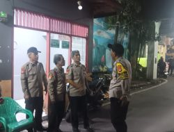 Piket Binmas Sambangi dan Monitoring Pos Kamling Rw.08 Kelurahan Harapan Mulia