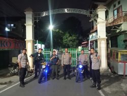Jaga Situasi Kamtibmas Menjelang Pagi Hari, Polsek Kemayoran Lakukan Patroli Wilayah