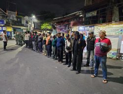 Kanit Reskrim Polsek Johar Baru, Pimpin Apel Persiapan Pelaksanaan Patroli Cipta Kondisi Tiga Pilar