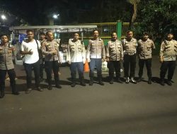 Patroli Cipta Kondisi Polsek Metro Menteng Untuk Antisipasi Tawuran Warga Manggarai Dan Tambak Ujung