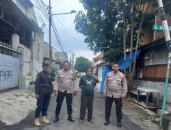 Patroli Rutin Unit Samapta Polsek Johar Baru untuk Pemantauan dan Imbauan Keamanan kepada Warga