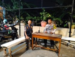 Bhabinkamtibmas Cideng Gelar Patroli dan Cooling System di Kampung Bhakti