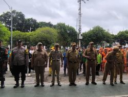 Bhabinkamtibmas Kelurahan Kebon Kelapa Hadiri Apel Siaga “Siap Jaga Jakarta”