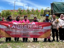 Dukungan Ibu Ibu Bhayangkari Polsek Sawah Besar Dalam Ketahanan Pangan