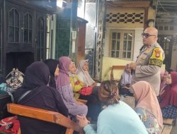 Jelang Ramadhan, Bhabinkamtibmas Kampung Bali Berikan Imbauan Kepada Ibu-Ibu