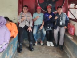 Sambang Warga dan Patroli Dialogis, Kapolsubsektor Kayu Awet Ajak Masyarakat Waspada Keamanan