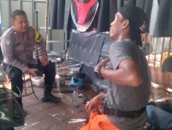 Bhabinkamtibmas Kelurahan Duri Pulo Laksanakan Sambang dan Cooling System untuk Jaga Kamtibmas