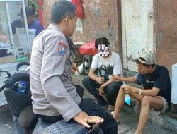 Bhabinkamtibmas Kelurahan Petojo Utara Berikan Pembinaan kepada Anak Muda yang Berpotensi Terlibat Tawuran