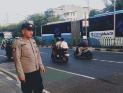 Pelayanan Prima Pagi Hari Unit Samapta Polsek Sawah Besar