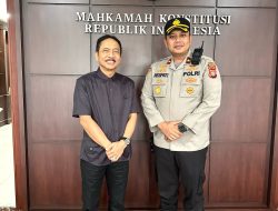 Pengamanan Sidang PHPU di MK Berjalan Lancar, Ketua MK Apresiasi Polri