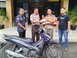 Polsek Johar Baru Berhasil Menemukan Sepeda Motor yang Hilang dalam Waktu Dua Hari Usai Pencurian