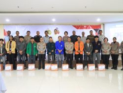 Polres Metro Bekasi Kota Gandeng Mahasiswa dan OKP Gelar Baksos Sambut Ramadhan