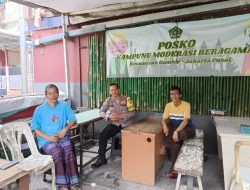 Bhabinkamtibmas Kelurahan Petojo Utara Laksanakan Sambang dan Cooling System dengan Tokoh Masyarakat