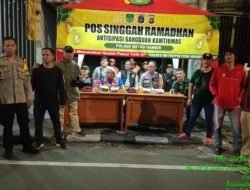 Situasi Kondusif, Polsek Metro Gambir Gelar Pengamanan di Pos Pantau Hasyim Asy’ari