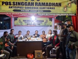 Sinergitas Tiga Pilar Bersama Ciptakan Kondusifitas Wilayah di Pos Singgah Ramadhan 1446 H/2025 M Jothet (Johar Baru Theater)