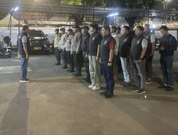 Kanit Reskrim Pimpin Apel Patroli Rayonisasi Polsek Johar Baru dan Polsek Cempaka Putih