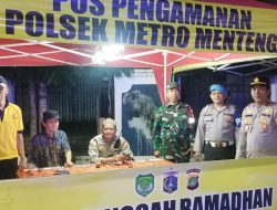 Di Pimpin Kasubnit Narkoba Pemantauan Pos Singgah Ramadhan Tambak Antisipasi Gangguan Kamtibmas