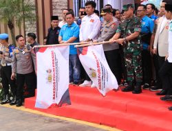 BEM PTNU dan Polri Gelar Bansos di Beberapa Wilayah