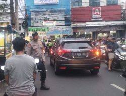 Bhabinkamtibmas Johar Baru Lakukan Pemantauan Ngabuburit