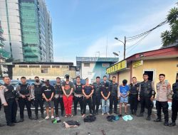 Polres Metro Jakarta Pusat Amankan Lima Remaja Terlibat Tawuran di Gang Kingkit