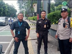 Bhabinkamtibmas Gondangdia Laksanakan Patroli Dialogis Dan Himbauan Kamtibmas Di RS Bunda