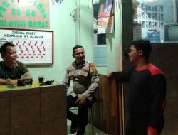 Bhabinkamtinmas Cempaka Putih Timur Jaga Kamtibmas Lewat Sambang Pos Kamling