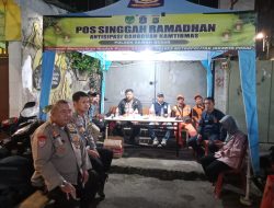 Polsek Sawah Besar Lakukan Pengamanan Di Pos Singgah Ramadhan 1446 H Kartini